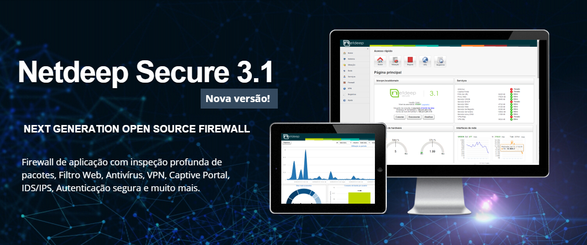 Lançado Netdeep Secure 3.1