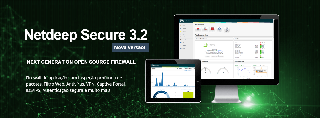 Lançado firewall Netdeep Secure 3.2